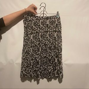 Kate Hill A-Line Pleated Skirt